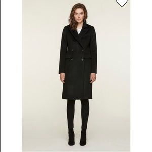 Soia & kyo wool women coat black size small